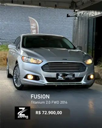 FORD FUSION 2.0 TITANIUM FWD 16V GASOLINA 4P AUTOMÁTICO FORD FUSION 2.0 TITANIUM FWD 16V GASOLINA 4P AUTOMÁTICO