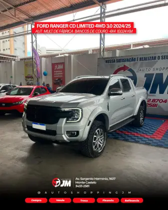 FORD RANGER 3.0 V6 TURBO DIESEL CD LIMITED 4X4 AUTOMÁTICO FORD RANGER 3.0 V6 TURBO DIESEL CD LIMITED 4X4 AUTOMÁTICO
