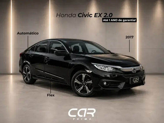 HONDA CIVIC 2.0 16V FLEXONE EX 4P CVT HONDA CIVIC 2.0 16V FLEXONE EX 4P CVT