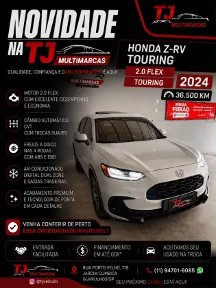 HONDA ZR-V 2.0 i-VTEC GASOLINA TOURING CVT HONDA ZR-V 2.0 i-VTEC GASOLINA TOURING CVT