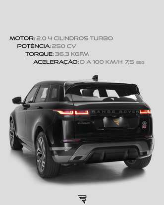 LAND ROVER-RANGE ROVER EVOQUE-2.0 P250 FLEX R-DYNAMIC HSE AWD AUTOMÁTICO LAND ROVER-RANGE ROVER EVOQUE-2023