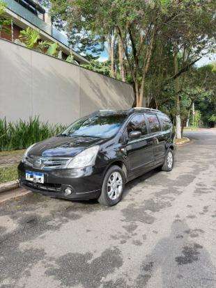 NISSAN-LIVINA-1.8 SL 16V FLEX 4P AUTOMÁTICO NISSAN-LIVINA-2012