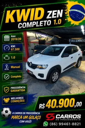RENAULT KWID 1.0 12V SCE FLEX ZEN MANUAL RENAULT KWID 1.0 12V SCE FLEX ZEN MANUAL