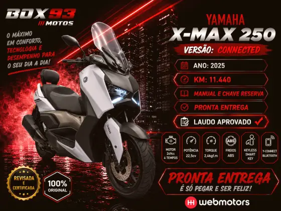 YAMAHA XMAX 250 CONNECTED ABS YAMAHA XMAX 250 CONNECTED ABS