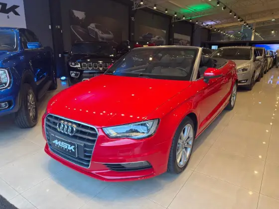 AUDI A3 1.8 TFSI CABRIOLET AMBITION 16V 180CV GASOLINA 2P AUTOMÁTICO AUDI A3 1.8 TFSI CABRIOLET AMBITION 16V 180CV GASOLINA 2P AUTOMÁTICO
