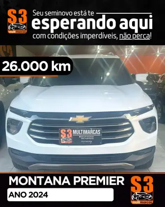 CHEVROLET MONTANA 1.2 TURBO FLEX PREMIER AUTOMÁTICO CHEVROLET MONTANA 1.2 TURBO FLEX PREMIER AUTOMÁTICO