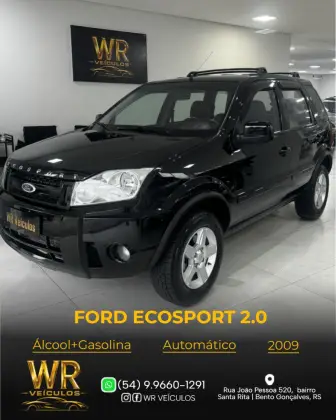 FORD ECOSPORT 2.0 XLT 16V GASOLINA 4P AUTOMÁTICO FORD ECOSPORT 2.0 XLT 16V GASOLINA 4P AUTOMÁTICO