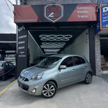 NISSAN MARCH 1.6 SL 16V FLEX 4P MANUAL NISSAN MARCH 1.6 SL 16V FLEX 4P MANUAL