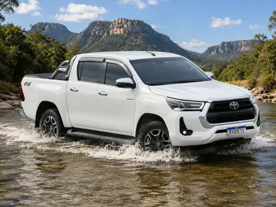 TOYOTA HILUX 2.8 D-4D TURBO DIESEL CD SRX 4X4 AUTOMÁTICO TOYOTA HILUX 2.8 D-4D TURBO DIESEL CD SRX 4X4 AUTOMÁTICO