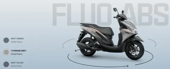 YAMAHA FLUO 125 HYBRID CONNECTED ABS YAMAHA FLUO 125 HYBRID CONNECTED ABS