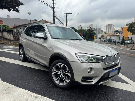 BMW X3 2.0 20I X LINE 4X4 16V GASOLINA 4P AUTOMÁTICO