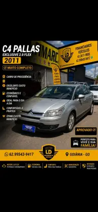 CITROËN C4 2.0 EXCLUSIVE PALLAS 16V FLEX 4P AUTOMÁTICO