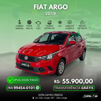 FIAT ARGO 1.0 FIREFLY FLEX MANUAL FIAT ARGO 1.0 FIREFLY FLEX MANUAL
