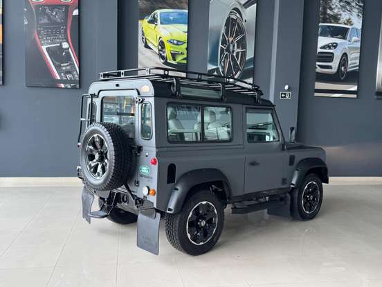 LAND ROVER-DEFENDER-2.5 90 SW TETO RIGIDO 4X4 TURBO INTERCOOLER DIESEL 2P MANUAL LAND ROVER-DEFENDER-2001