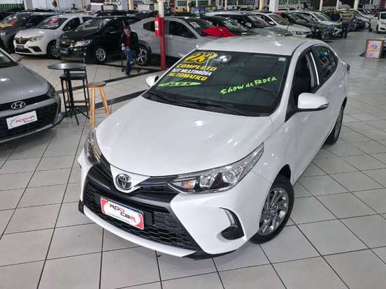 TOYOTA-YARIS-1.5 16V FLEX SEDAN XS CONNECT MULTIDRIVE TOYOTA-YARIS-2022