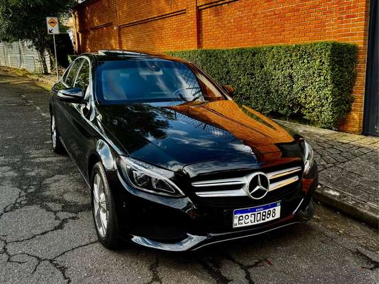 MERCEDES-BENZ-C 200-2.0 CGI AVANTGARDE 16V GASOLINA 4P AUTOMÁTICO MERCEDES-BENZ-C 200-2015