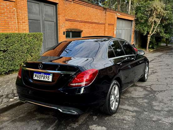 MERCEDES-BENZ-C 200-2.0 CGI AVANTGARDE 16V GASOLINA 4P AUTOMÁTICO MERCEDES-BENZ-C 200-2015