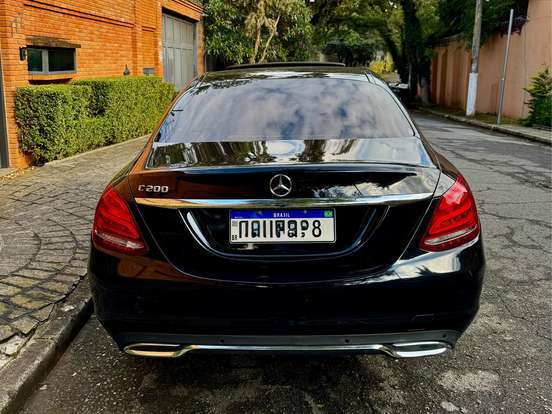 MERCEDES-BENZ-C 200-2.0 CGI AVANTGARDE 16V GASOLINA 4P AUTOMÁTICO MERCEDES-BENZ-C 200-2015