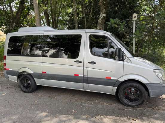 MERCEDES-BENZ-SPRINTER-2.2 415 CDI VAN 16 LUGARES TETO BAIXO 16V BI-TURBO DIESEL MANUAL MERCEDES-BENZ-SPRINTER-2013