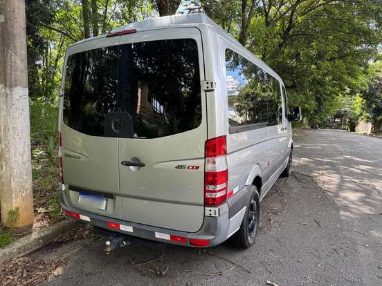 MERCEDES-BENZ-SPRINTER-2.2 415 CDI VAN 16 LUGARES TETO BAIXO 16V BI-TURBO DIESEL MANUAL MERCEDES-BENZ-SPRINTER-2013