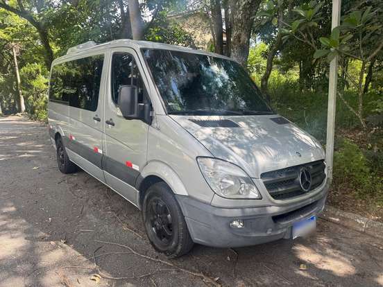MERCEDES-BENZ-SPRINTER-2.2 415 CDI VAN 16 LUGARES TETO BAIXO 16V BI-TURBO DIESEL MANUAL MERCEDES-BENZ-SPRINTER-2013
