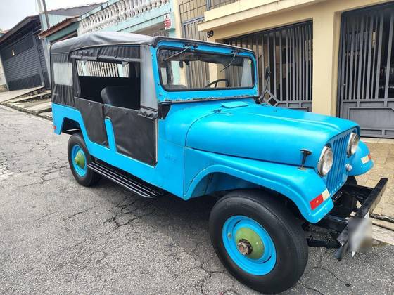 WILLYS JEEP 2.6 6 CILINDROS 12V GASOLINA 2P MANUAL