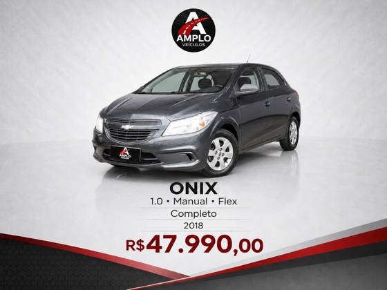 CHEVROLET ONIX 2018 1.0 MPFI JOY 8V FLEX 4P MANUAL
