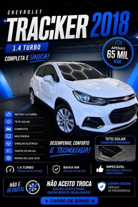 CHEVROLET TRACKER 1.4 16V TURBO FLEX PREMIER AUTOMÁTICO