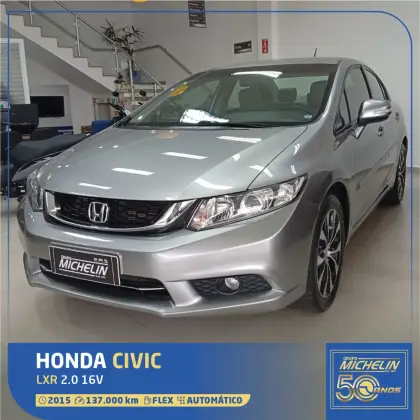 HONDA CIVIC 2.0 LXR 16V FLEX 4P AUTOMÁTICO HONDA CIVIC 2.0 LXR 16V FLEX 4P AUTOMÁTICO
