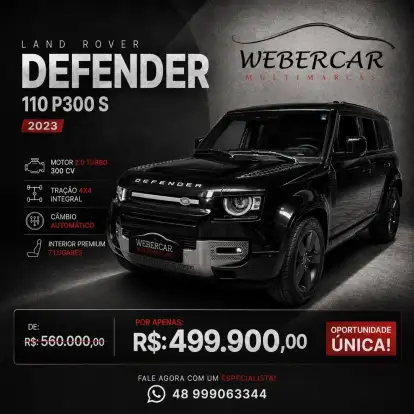 LAND ROVER-DEFENDER-3.0 D300 TURBO DIESEL MHEV 110 X-DYNAMIC SE AWD AUTOMÁTICO LAND ROVER-DEFENDER-2022