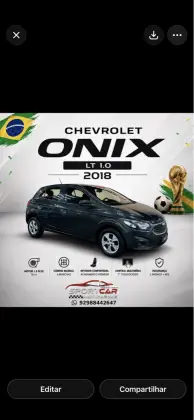 CHEVROLET ONIX 1.0 MPFI LT 8V FLEX 4P MANUAL