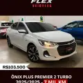 CHEVROLET ONIX 1.0 TURBO FLEX PLUS PREMIER AUTOMÁTICO CHEVROLET ONIX 1.0 TURBO FLEX PLUS PREMIER AUTOMÁTICO