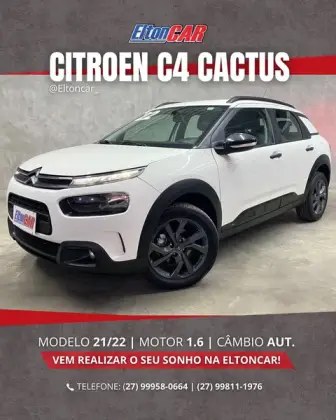 CITROËN C4 CACTUS 1.6 VTI 120 FLEX FEEL EAT6 CITROËN C4 CACTUS 1.6 VTI 120 FLEX FEEL EAT6