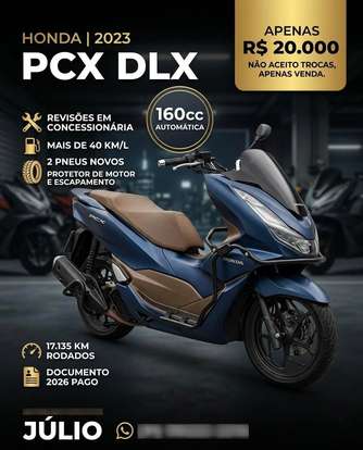 HONDA-PCX DLX-2023
