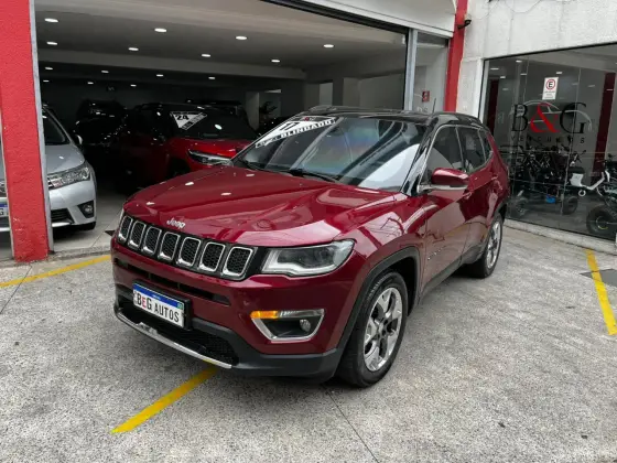 JEEP COMPASS 2.0 16V FLEX LIMITED AUTOMÁTICO JEEP COMPASS 2.0 16V FLEX LIMITED AUTOMÁTICO