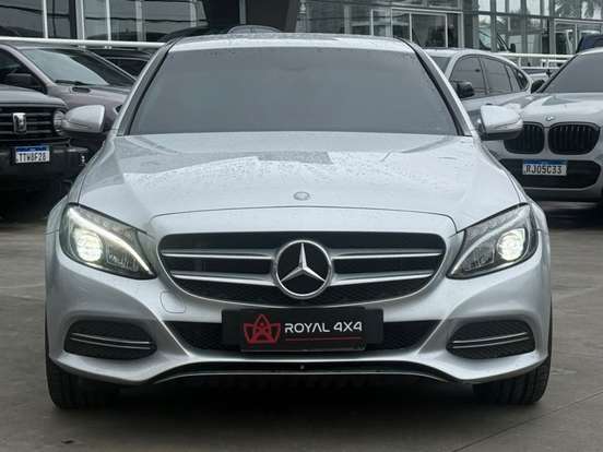 MERCEDES-BENZ-C 180-1.6 CGI 16V TURBO GASOLINA 4P AUTOMÁTICO MERCEDES-BENZ-C 180-2014