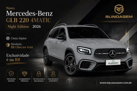 MERCEDES-BENZ GLB 220 2.0 MHEV NIGHT EDITION 4MATIC 8G-DCT MERCEDES-BENZ GLB 220 2.0 MHEV NIGHT EDITION 4MATIC 8G-DCT