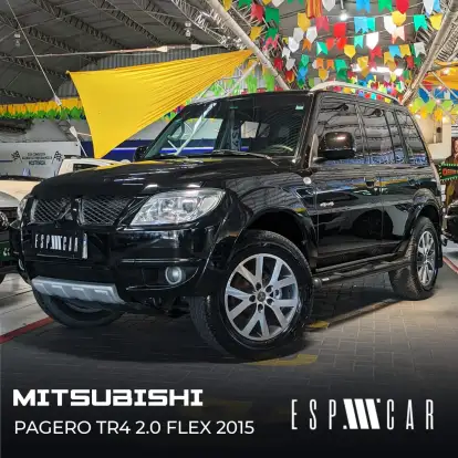MITSUBISHI-PAJERO TR4-2.0 4X2 16V 140CV FLEX 4P AUTOMÁTICO MITSUBISHI-PAJERO TR4-2014