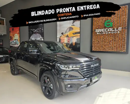 RAM RAMPAGE 2.0 HURRICANE 4 TURBO GASOLINA R/T 4X4 AUTOMÁTICO RAM RAMPAGE 2.0 HURRICANE 4 TURBO GASOLINA R/T 4X4 AUTOMÁTICO