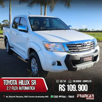 TOYOTA HILUX 2.7 SR 4X2 CD 16V FLEX 4P AUTOMÁTICO