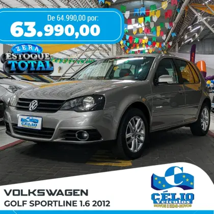 VOLKSWAGEN GOLF 1.6 MI SPORTLINE 8V FLEX 4P MANUAL