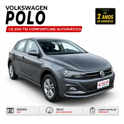 VOLKSWAGEN POLO 1.0 200 TSI COMFORTLINE AUTOMÁTICO
