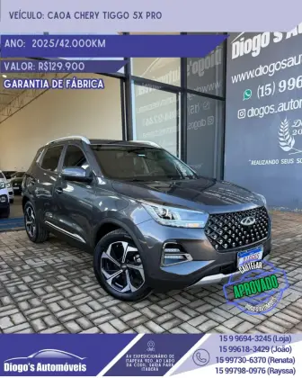 CAOA CHERY TIGGO 5x 1.5 VVT TURBO iFLEX SPORT CVT