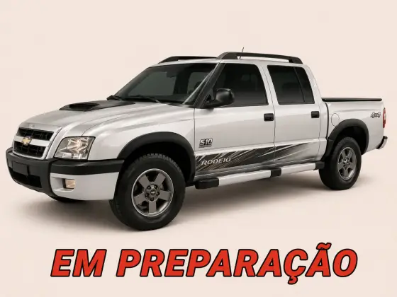 CHEVROLET S10 2.4 MPFI RODEIO 4X2 CD 8V FLEX 4P MANUAL