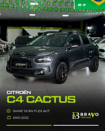 CITROËN C4 CACTUS 1.6 VTI 120 FLEX SHINE EAT6 CITROËN C4 CACTUS 1.6 VTI 120 FLEX SHINE EAT6