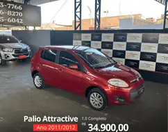 FIAT PALIO 1.4 MPI ATTRACTIVE 8V FLEX 4P MANUAL FIAT PALIO 1.4 MPI ATTRACTIVE 8V FLEX 4P MANUAL