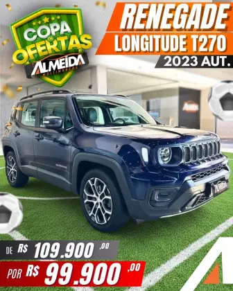 JEEP RENEGADE 1.3 T270 TURBO FLEX LONGITUDE AT6 JEEP RENEGADE 1.3 T270 TURBO FLEX LONGITUDE AT6