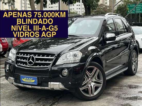 MERCEDES-BENZ-ML 63 AMG-6.2 V8 32V GASOLINA 4P AUTOMÁTICO MERCEDES-BENZ-ML 63 AMG-2010