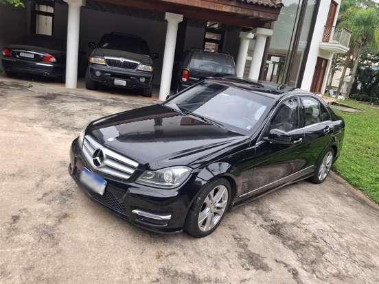 MERCEDES-BENZ-C 200-1.8 CGI AVANTGARDE 16V GASOLINA 4P AUTOMÁTICO MERCEDES-BENZ-C 200-2013