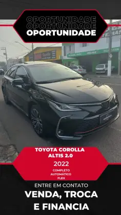 TOYOTA COROLLA 2.0 VVT-IE FLEX ALTIS DIRECT SHIFT TOYOTA COROLLA 2.0 VVT-IE FLEX ALTIS DIRECT SHIFT